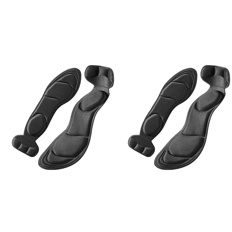 High-Quality Memory Foam Insoles for Women's High-Heel Shoes - Anti-Slip, Customizable, Comfort-Enhancing, Breathable Heel Protection and Massage Pads